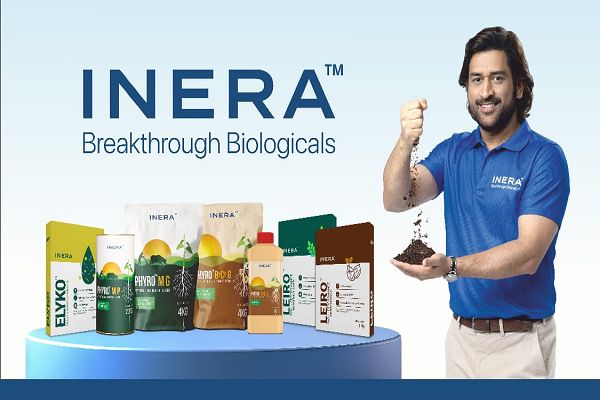 बायोलॉजिकल कृषि उत्पाद ब्रांड इनेरा ने एम.एस धोनी को ब्रांड एंबेसडर के रूप में नियुक्त किया