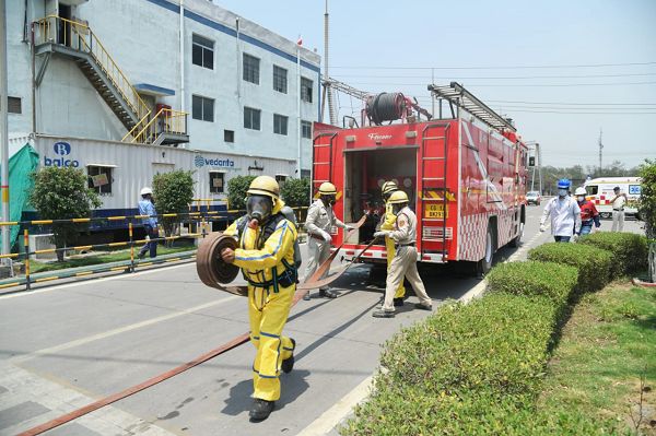  बालको ने संयंत्र में रासायनिक रिसाव पर मॉक ड्रिल का किया सफल आयोजन