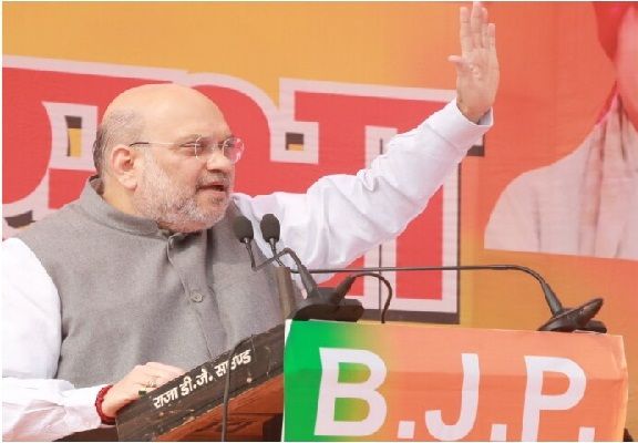भाजपा का घोषण पत्र कल जारी करेंगे अमित शाह, सभी वर्गाे के लिए बडे़ एलान की संभावना