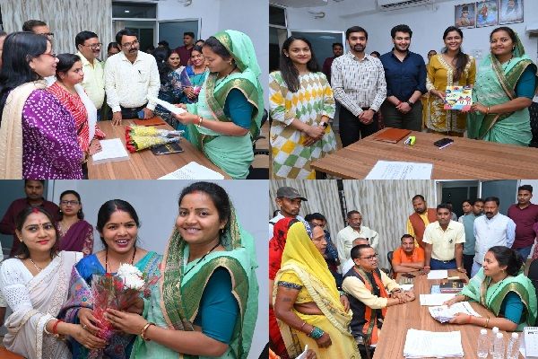 मंत्री लक्ष्मी राजवाड़े ने देर रात तक सुनी महिलाओं की समस्याएं
