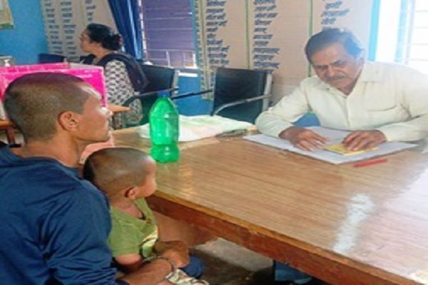 ग्राम ढाबा में निःशुल्क चिकित्सा शिविर का आयोजन