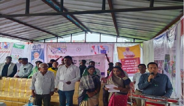 विकसित भारत : प्रधानमंत्री नरेन्द्र मोदी की संकल्पना पर आधारित प्रदर्शनी सफलतापूर्वक संपन्न