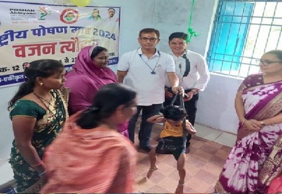 विधायक ने गर्भवती एवं शिशुवती माताओं को पौष्टिक एवं संतुलित आहार लेने के लिए किया प्रेरित