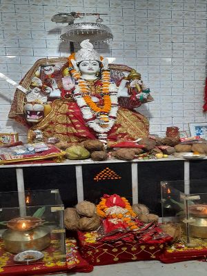नगर के प्राचीन शिव दुर्गा मंदिर प्रांगण में श्रीमद् भागवत महापुराण सप्ताह ज्ञान यज्ञ  का आयोजन