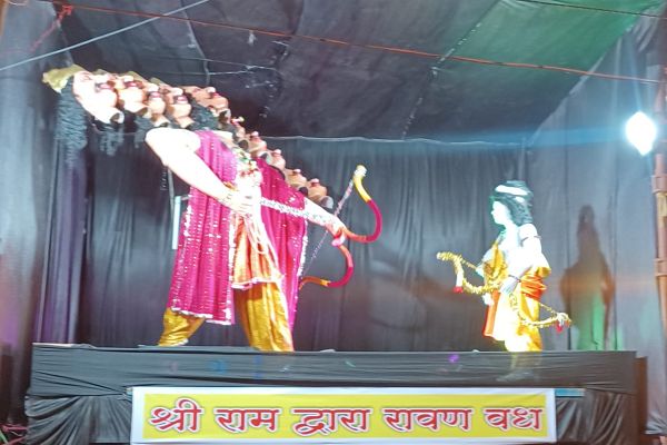 पद्मनाभपुर में सजा दुर्गा व राम का दरबार