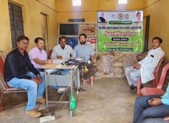 पशु चिकित्सा संस्थाओं के अन्तर्गत लगाए जा रहें हैं केसीसी कैम्प शिविर