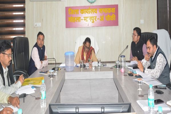 नगर पंचायत अंबागढ़ चौकी के वार्डों का किया गया आरक्षण