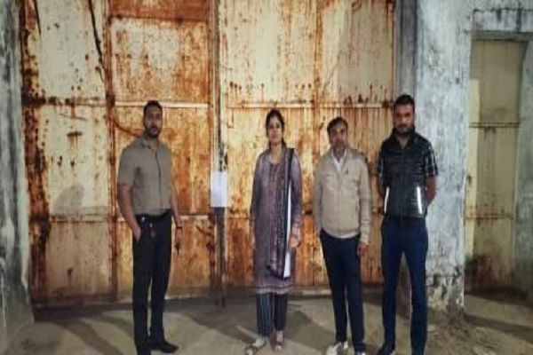 जिला प्रशासन द्वारा विभिन्न स्थानों पर अवैध धान को लेकर की गई कार्यवाही, राइस मिल सील