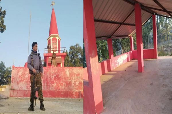 जवानों ने नक्सलियों के हाईटेक ट्रेनिंग कैंप को कब्जे में लिया