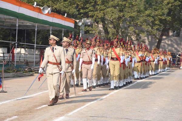 गणतंत्र दिवस समारोह का अंतिम फुल ड्रेस रिहर्सल