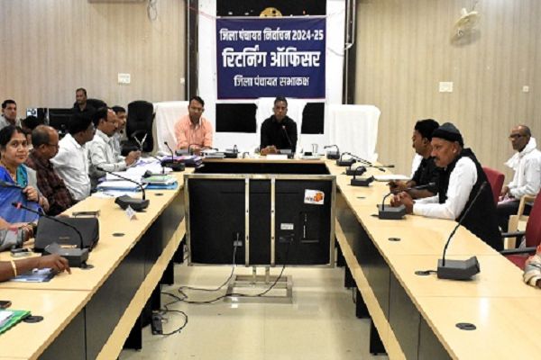 बालोद : जिला पंचायत सदस्य, प्राप्त नाम निर्देशन पत्रों की गई संवीक्षा