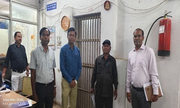 पीएससी सदस्य ने किया स्ट्रांग रूम और परीक्षा केन्द्रों का निरीक्षण