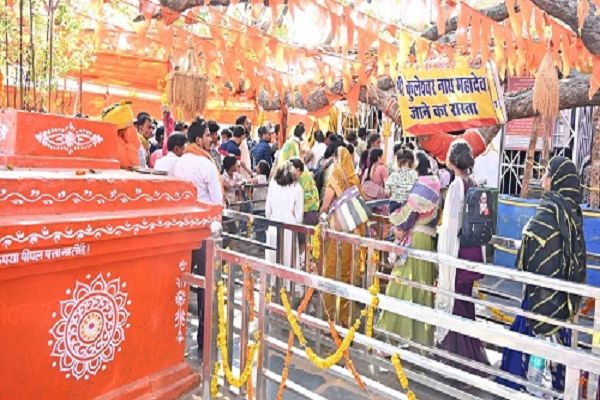 राजिम कुंभ कल्प; रविवार को श्रद्धालुओं की रही भारी भीड़