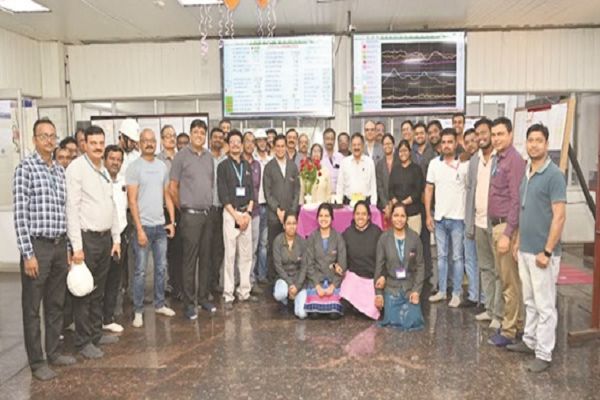 ब्लास्ट फर्नेस-8 और ब्लास्ट फर्नेस शॉप ने हॉट मेटल उत्पादन का नया कीर्तिमान स्थापित किया