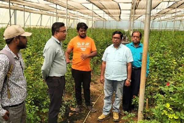 अपर कलेक्टर ने किया उद्यानिकी कृषक परिक्षेत्र ग्राम भोथली एवं ओरमा का भ्रमण