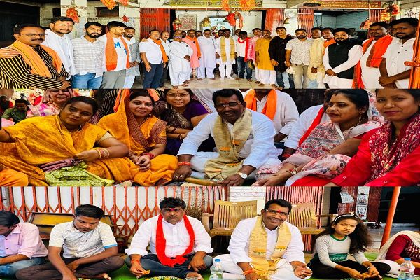  गरियाबंद युवा मित्र मंडली ने रामनवमी के अवसर पर शिव दुर्गा मंदिर में किया विशाल भंडारे का आयोजन विधायक रोहित साहू ने बेलीं पूरियां भोजन परोसा और दिव्यांग बच्चों संग बैठकर ग्रहण किया प्रसाद