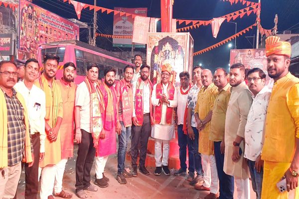 जय श्रीराम के जयघोष से गूंज उठा गरियाबंद......