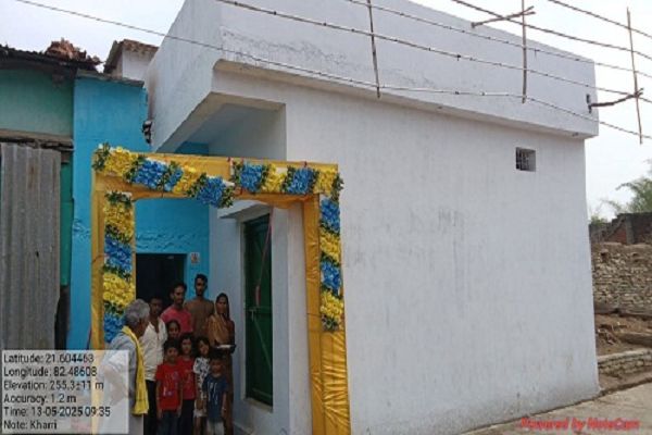 प्रधानमंत्री आवास योजना ग्रामीण अंतर्गत 3561 परिवारों का हुआ गृह प्रवेश