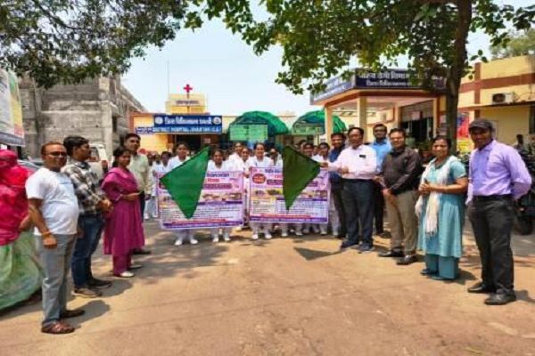 राष्ट्रीय डेंगू दिवस पर निकाली गई जनजागरूकता रैली