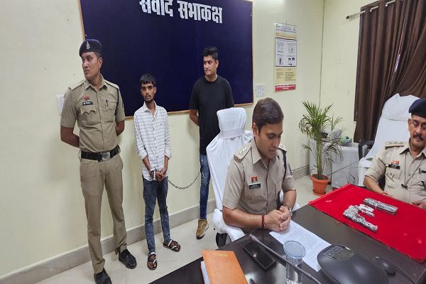 ब्राउन शुगर के मुख्य तस्कर करन बिंद को सासाराम बिहार से 01 पिस्टल एवं 11 जिंदा कारतूस सहित किया गया गिरफ्तार