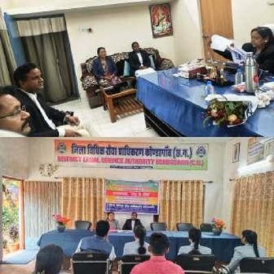 नालसा द्वारा संचालित मध्यस्थता ‘राष्ट्र के लिए‘ अभियान को लेकर हुई बैठक