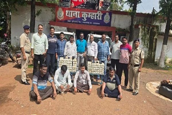 स्कॉर्पियो वाहनों से 6 करोड़ 60 लाख बरामद
