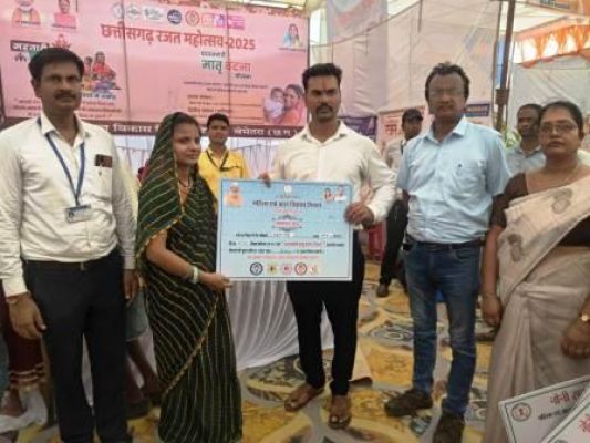  प्रधानमंत्री मातृ वंदना योजना अंतर्गत पात्र हितग्राहियों के खाते में हुआ राशि अंतरण