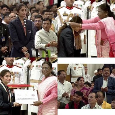 कोरबा की लखनी साहू को मिला राष्ट्रीय सम्मान