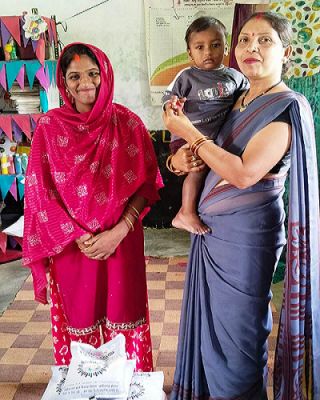 आंगनबाड़ी सेवाओं से कुपोषित शिवांश हुआ स्वस्थ