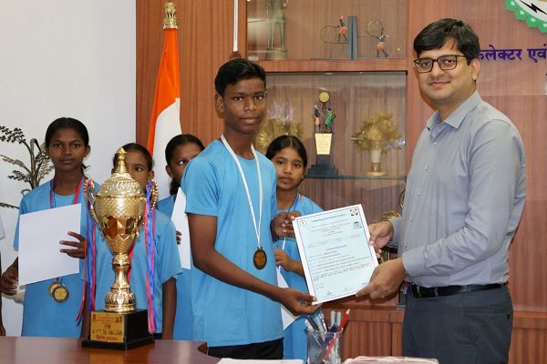  बीजापुर के खिलाड़ियों ने राज्य स्तरीय प्रतियोगिता में रौशन किया नाम