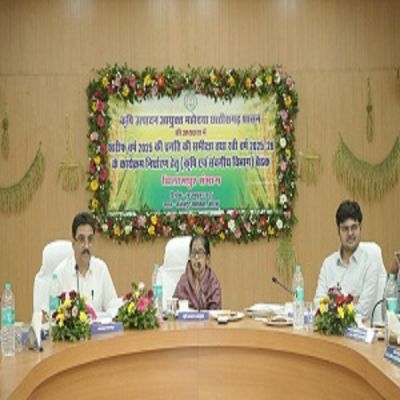 खरीफ 2025 की समीक्षा एवं रवि 2025-26 के कार्यक्रम निर्धारण हेतु कृषि उत्पादन आयुक्त ने ली बैठक