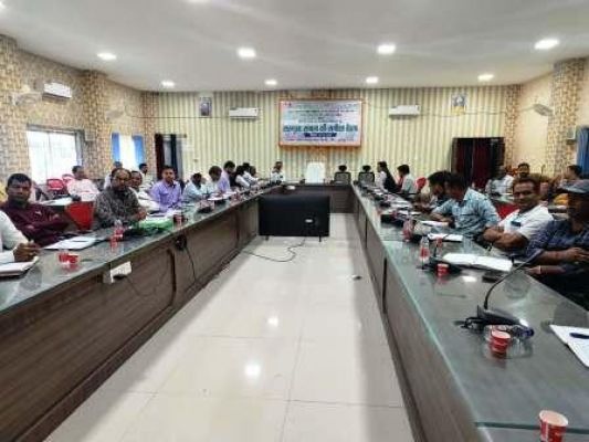 जिला स्तरीय मास्टर ट्रेनर के माध्यम से बूथ लेवल अधिकारी व एजेण्ट को दिया गया प्रशिक्षण