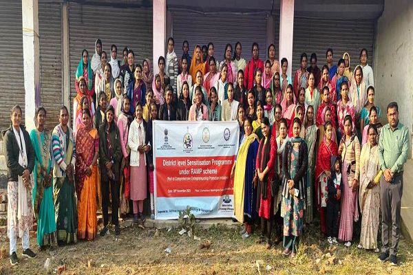 चंवारीडांड में एमएसएमई संवेदनशीलता कार्यक्रम का हुआ संपन्न