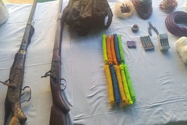 सुरक्षा बल के जवानों ने नक्सलियों की साजिश की नाकाम