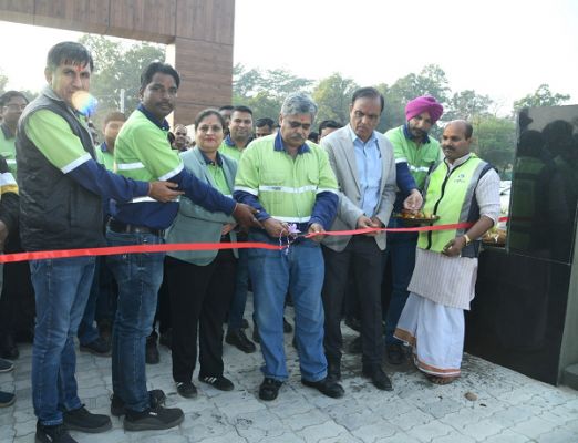 बालको ने किया मंगल भवन का नवीनीकरण