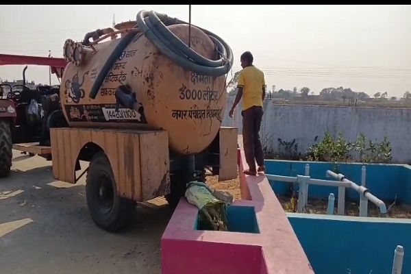 ग्रामीण समन्वय से केशवनगर फीकल स्लज प्रबंधन इकाई का संचालन प्रारंभ