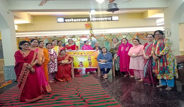 आर्यावर्त विश्व सनातन विकास परिषद द्वारा सुंदरकांड हनुमान चालीसा का पाठ किया गया