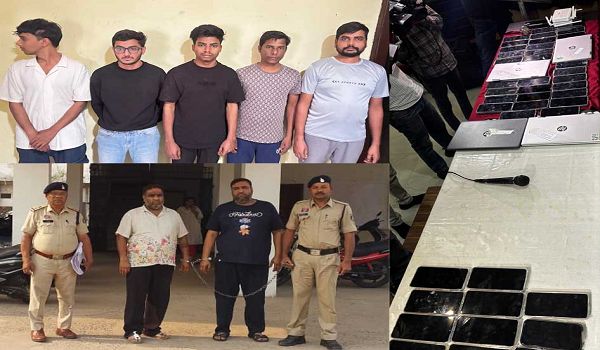 सट्टा और पेमेंट गेटवे चलाने वाले गिरोह का भंडाफोड़, रायपुर-गोवा से 7 गिरफ्तार