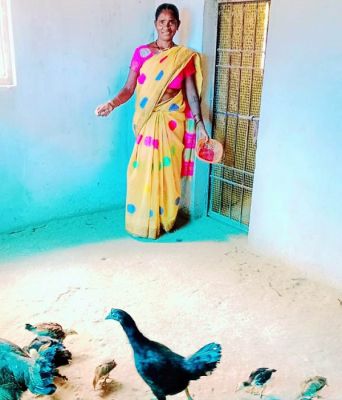  स्व-सहायता समूह से जुड़कर लखपति दीदी बनी कांतिबाई