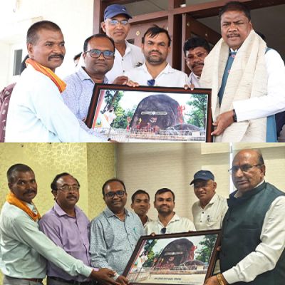 लंबित मांगों पर सहकारी कर्मचारियों का प्रतिनिधिमंडल मंत्री केदार कश्यप व प्राधिकृत अध्यक्ष शशिकांत द्विवेदी से की मुलाक़ात,मिला जल्द समाधान का आश्वासन