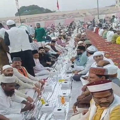 रायपुर में शाही रोजा इफ्तार, हजारों रोजेदार हुए शामिल