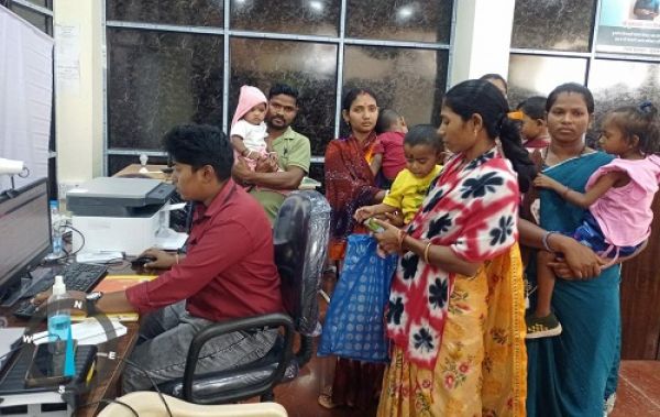 सुकमा में आधार शिविर का आयोजन, नागरिकों को मिल रही सुविधा