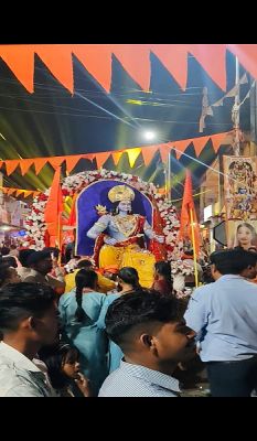 रामनवमी के उपलक्ष्य पर निकली भगवान श्रीराम की भव्य सवारी, श्रीराम के जयकारों से गूंजा पूरा अंचल