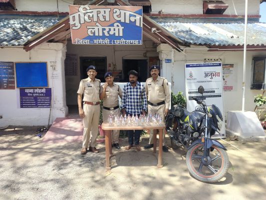 अवैध रूप से शराब तस्करी, बिक्री करने वाले एवं सटोरियों के विरूद्ध मुंगेली पुलिस की ताबड़तोड़ कार्यवाही