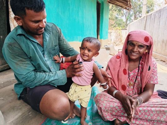 प्रोजेक्ट धड़कन&rsquo; से 2 साल की पारूल को मिला नया जीवन