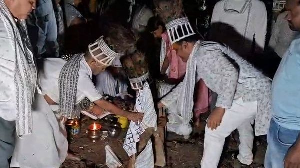 झुमरपाली-भटगांव में रामनामी बड़े भजन मेला स्थल का भूमिपूजन