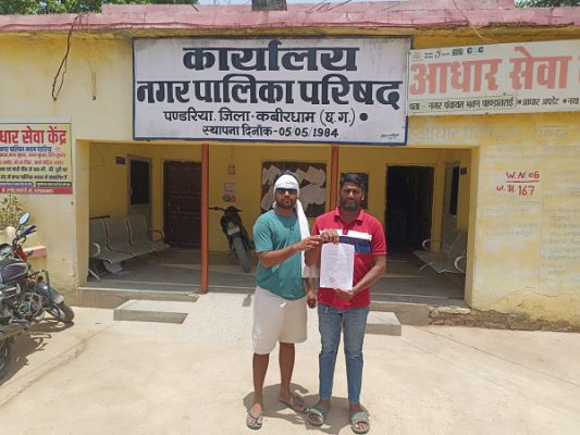 पंडरिया नगर पालिका में नाली निर्माण को लेकर विवाद, भुगतान रोकने की मांग