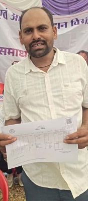 समाधान शिविर में तत्काल बना लर्निंग लाइसेंस : खिल उठा अखिलेश का मन
