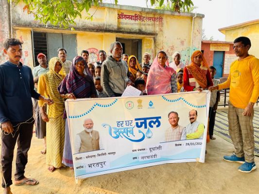जल जीवन मिशन का कमाल : लरघाडंडी में हर घर पहुंचा पानी, बदली ग्रामीणों की जिंदगी