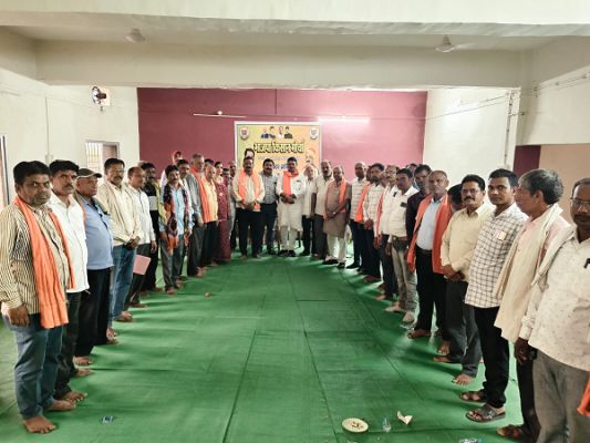 भाजपा किसान मोर्चा के बैठक संपन्न